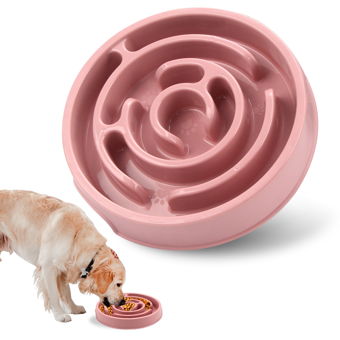Slow Feeder Pet Bowl for Safer, Healthier Mealtime