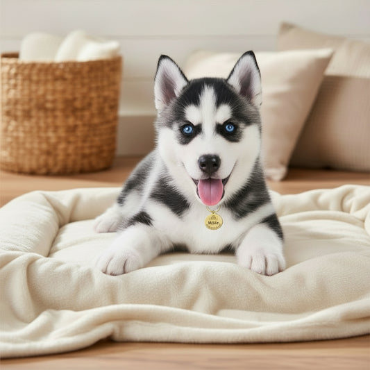 Personalized Pet ID Tag for Safe, Stylish Little Pups