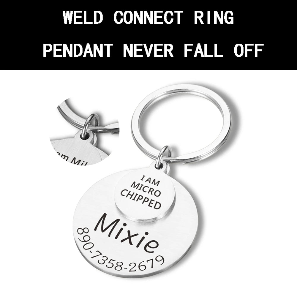Personalized Pet ID Tag for Safe, Stylish Little Pups