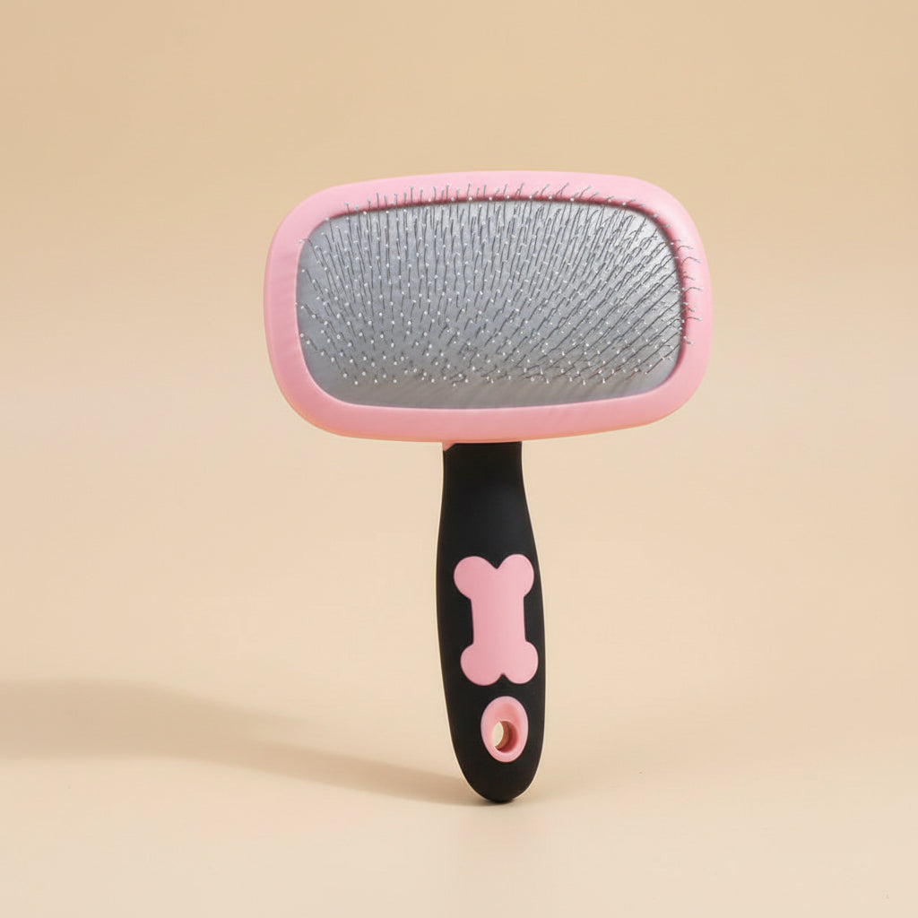 Brosse de toilettage pour chiens et chats pour réduire la perte de poils à la maison