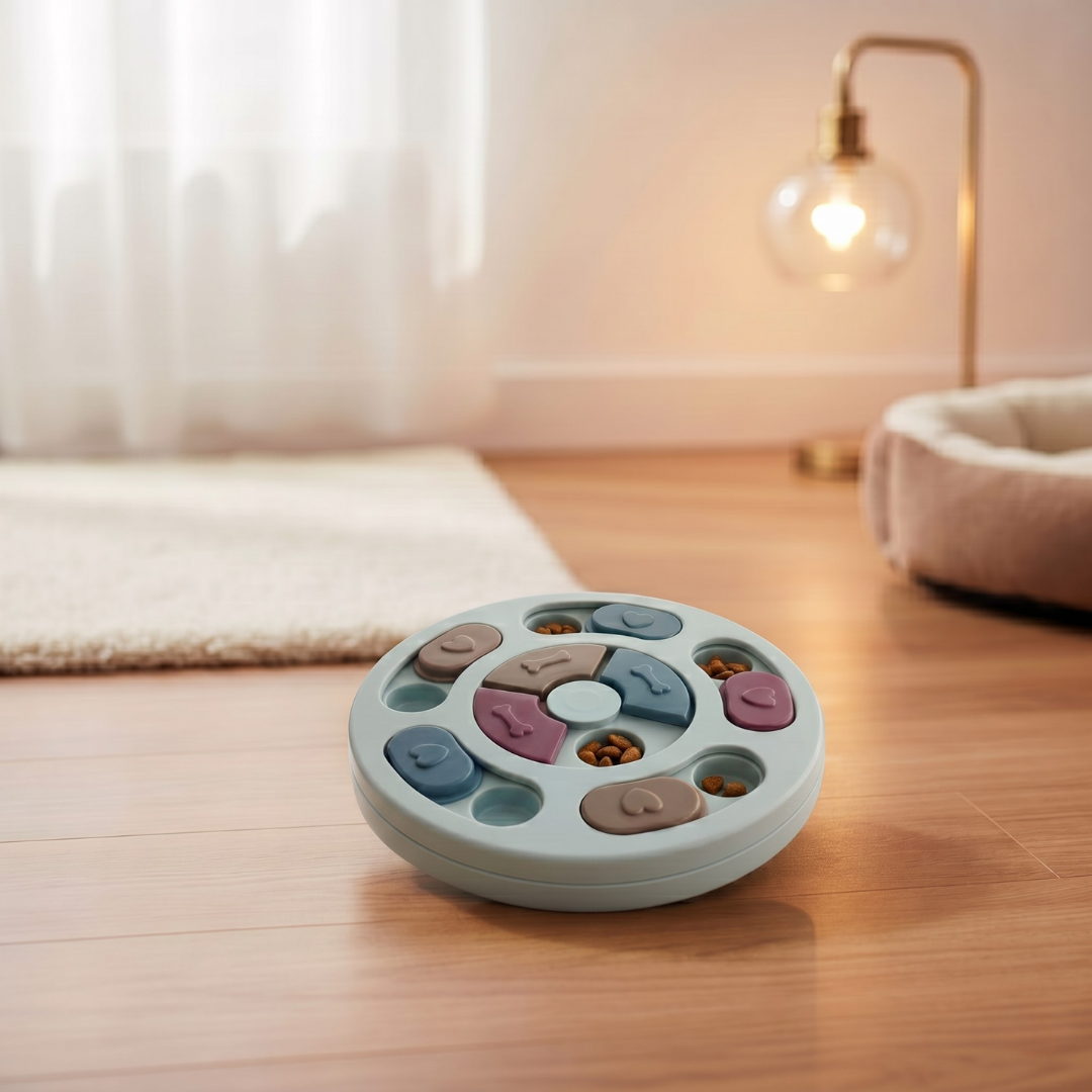 Bol interactif ralentisseur pour chats