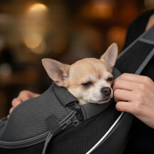 Portable Crossbody Pet Carrier for Small Dogs