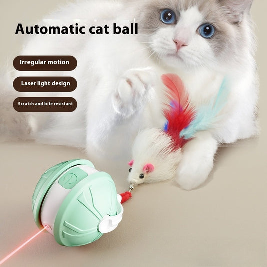 Smart Laser Toy Ball for Endless Cat Chase Games