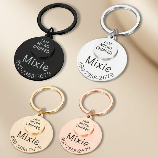 Personalized Pet ID Tag for Safe, Stylish Little Pups