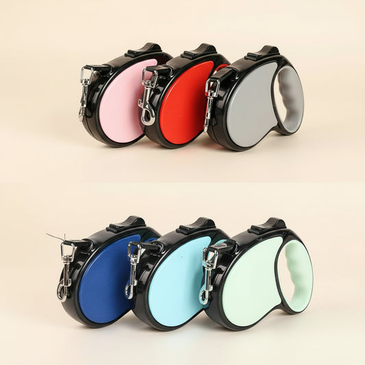 Laisse rétractable pour chien pour des promenades faciles et sans nœuds