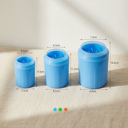 Nettoyeur de pattes en silicone pour animaux de compagnie pour des pattes propres en quelques secondes