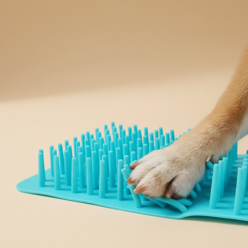Nettoyeur de pattes en silicone pour animaux de compagnie pour des pattes propres en quelques secondes