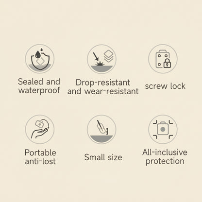 Waterproof AirTag Sleeve for Safer Everyday Tracking