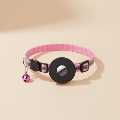 Reflective AirTag Pet Collar for Safer Everyday Adventures