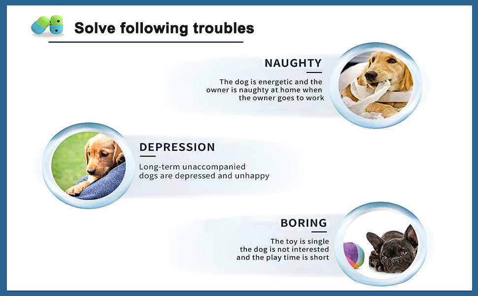 Interactive Treat Puzzle Ball for Fun, Enriching Play and Training