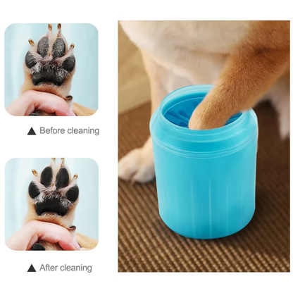 Nettoyeur de pattes en silicone pour animaux de compagnie pour des pattes propres en quelques secondes