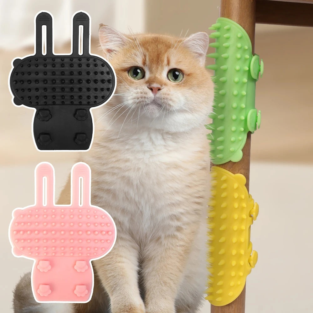 Brosse de toilettage automatique pour chats qui adorent se gratter