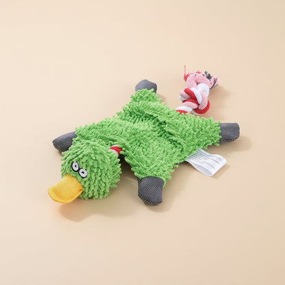 Squeaky Animal Plush Toy for Playful Dogs and Puppies