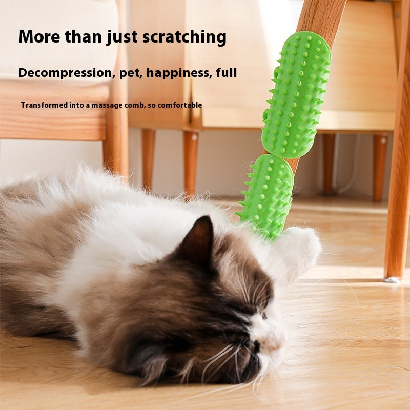 Brosse de toilettage automatique pour chats qui adorent se gratter