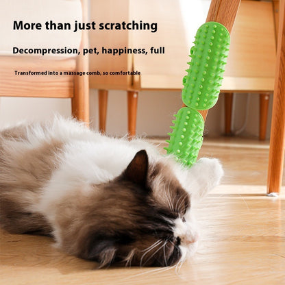 Brosse de toilettage automatique pour chats qui adorent se gratter