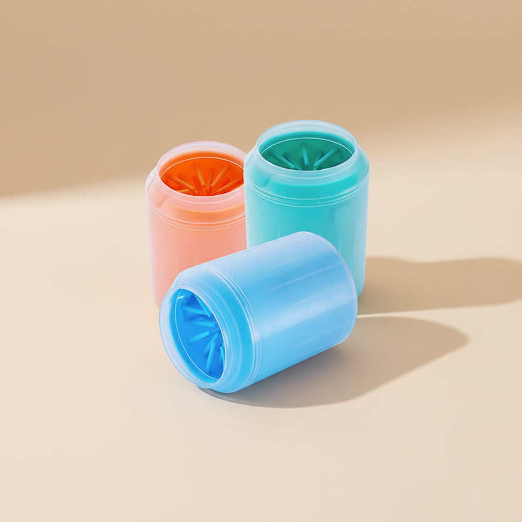 Nettoyeur de pattes en silicone pour animaux de compagnie pour des pattes propres en quelques secondes
