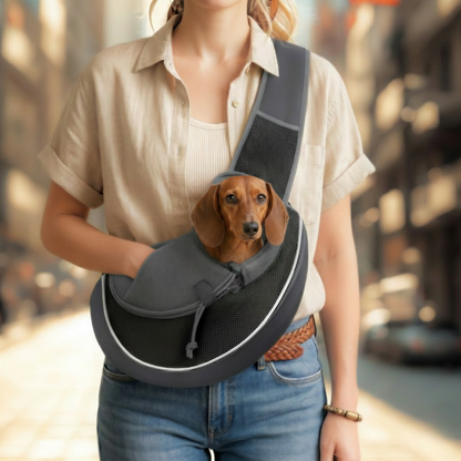 Sac de transport bandoulière pour petits chiens et chats