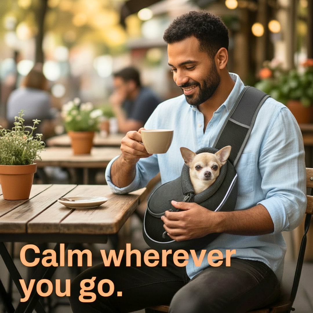 Sac de transport bandoulière pour petits chiens et chats