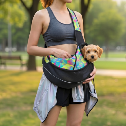 Portable Crossbody Pet Carrier for Small Dogs