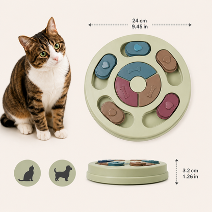 Bol interactif ralentisseur pour chats