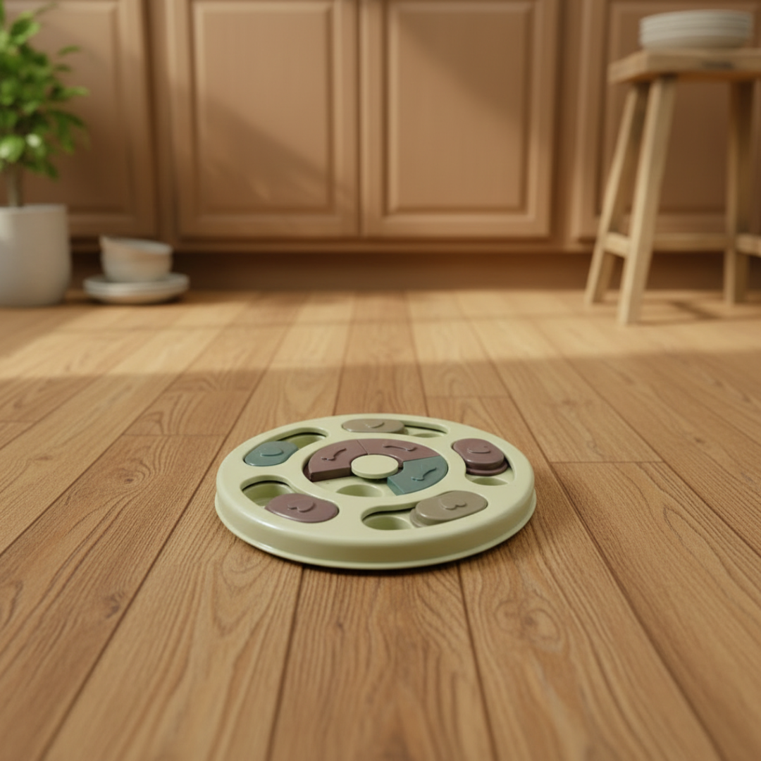 Interactive Cat Puzzle Feeder for Slower, Happier Meals