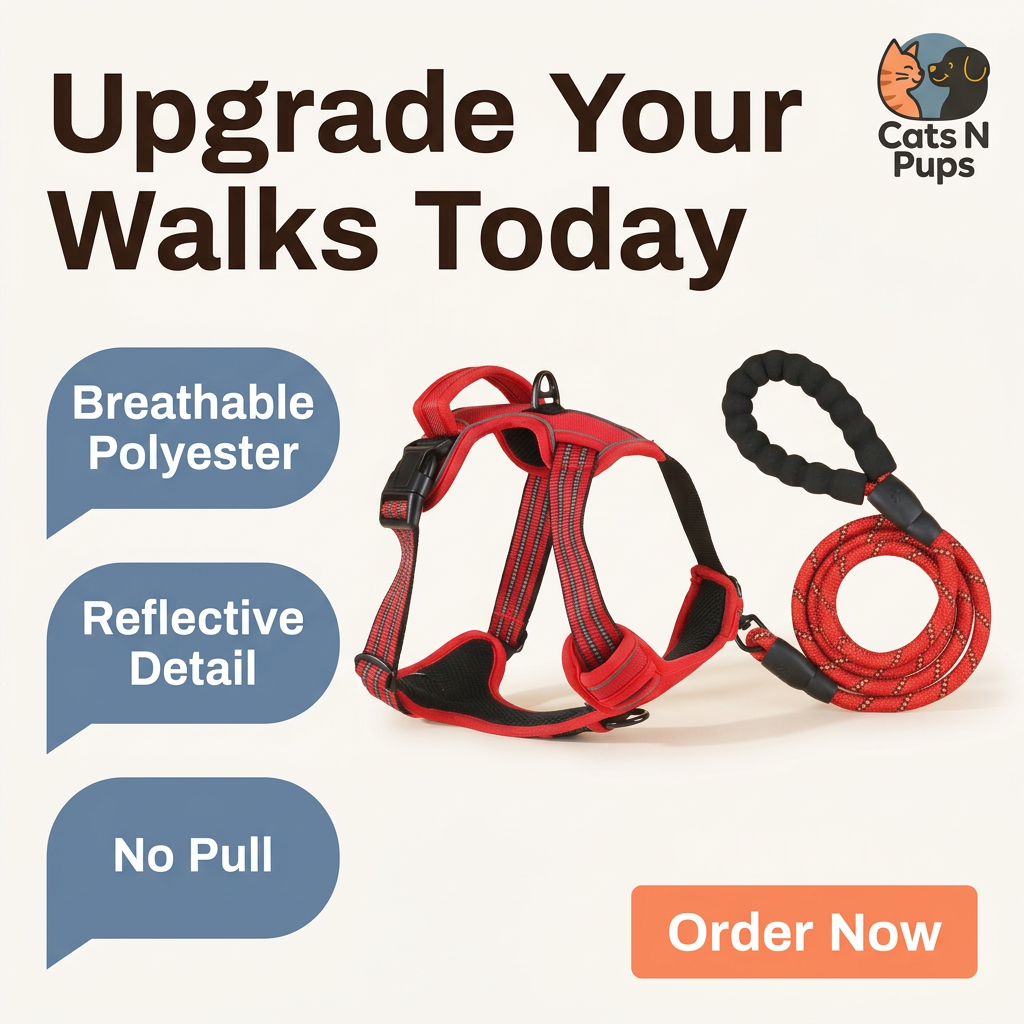 No-Pull Breathable Dog Harness for Calm, Easy Walks