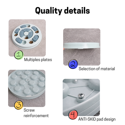 Interactive Cat Puzzle Feeder for Slower, Happier Meals