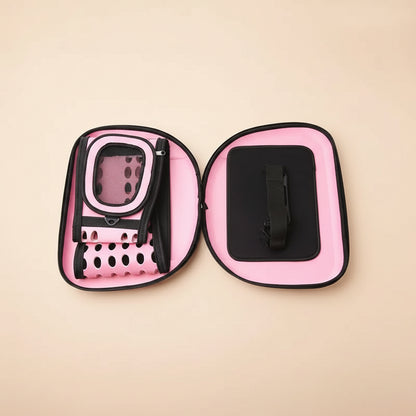 Sac de transport pliable respirant pour animaux de compagnie pour un voyage confortable