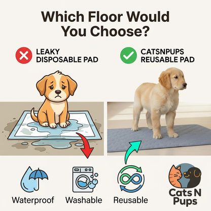 Tapis absorbant lavable et imperméable pour des journées plus propres avec vos animaux de compagnie