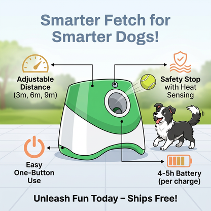 Automatic Dog Ball Launcher for Active Play