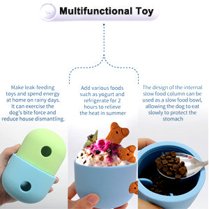 Interactive Treat Puzzle Ball for Fun, Enriching Play and Training