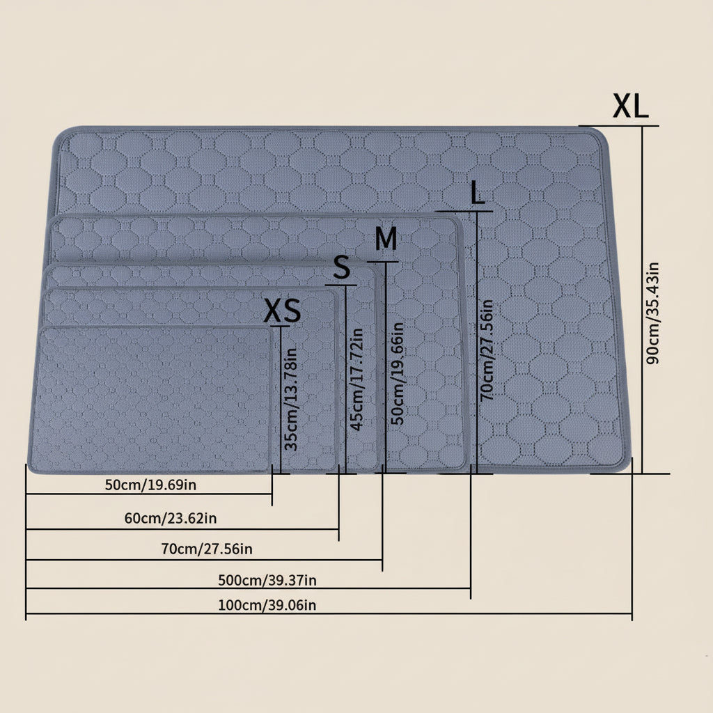 Tapis absorbant lavable et imperméable pour des journées plus propres avec vos animaux de compagnie