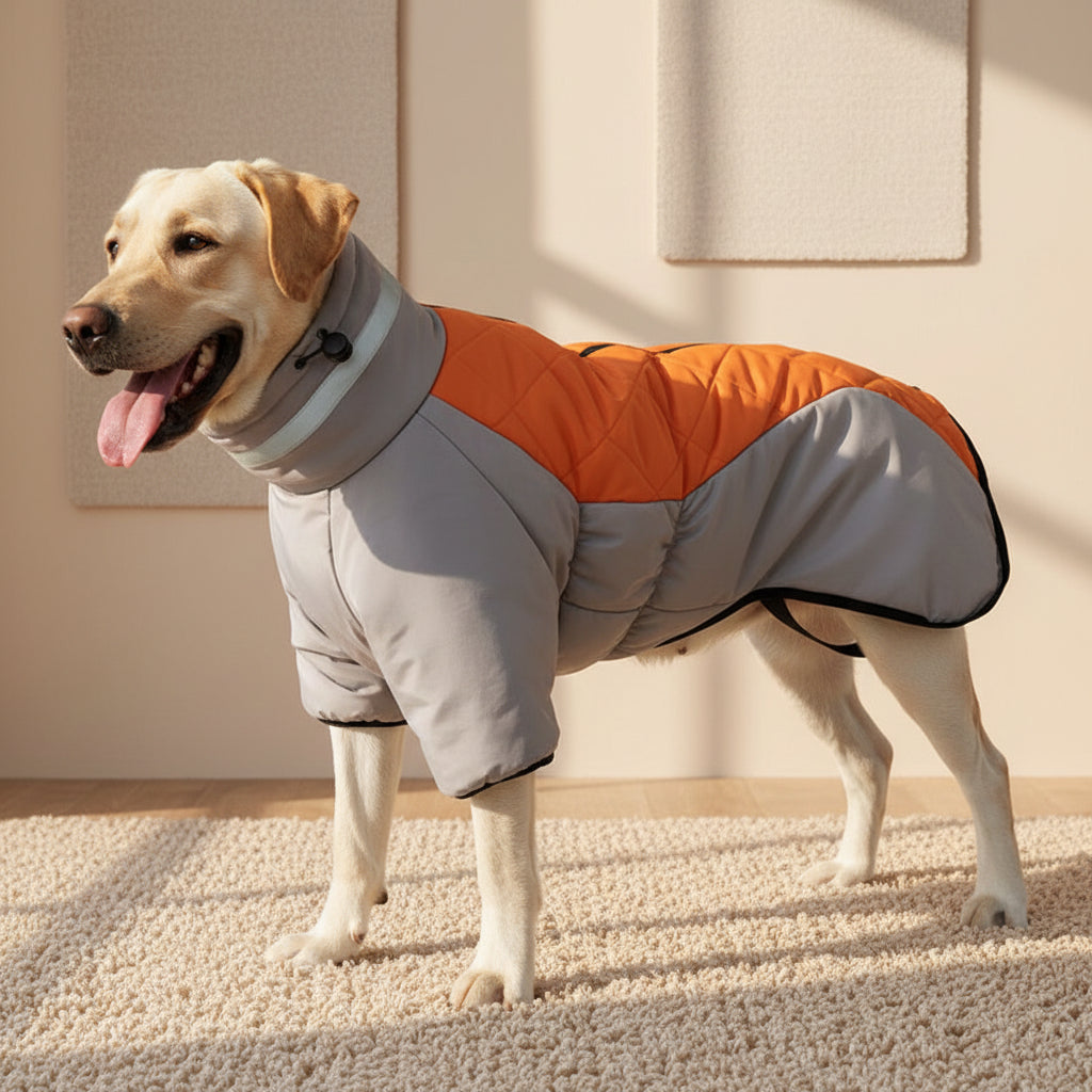 Manteau d'hiver imperméable pour chien, pour des promenades chaudes et agréables