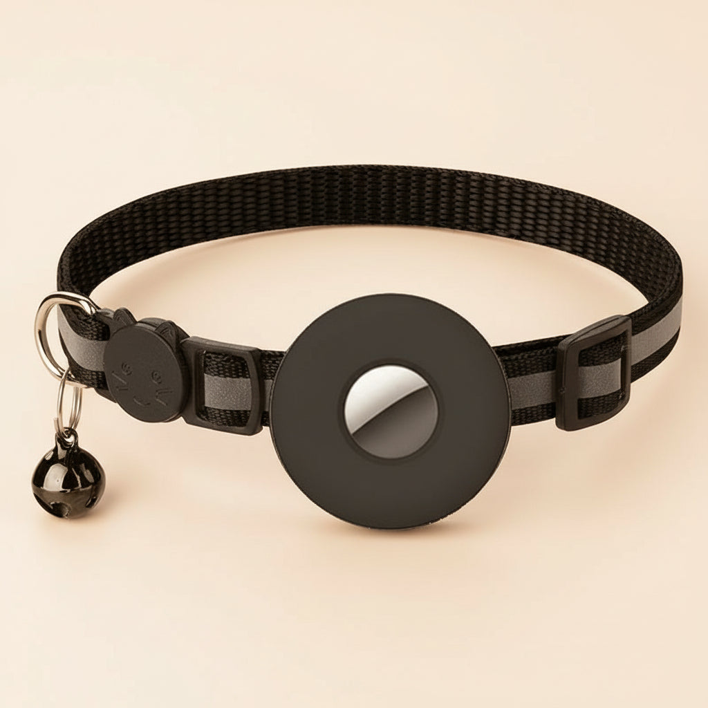 Reflective AirTag Pet Collar for Safer Everyday Adventures
