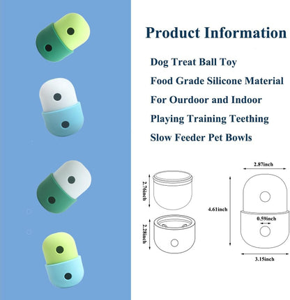 Interactive Treat Puzzle Ball for Fun, Enriching Play and Training