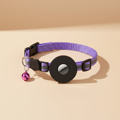 Reflective AirTag Pet Collar for Safer Everyday Adventures