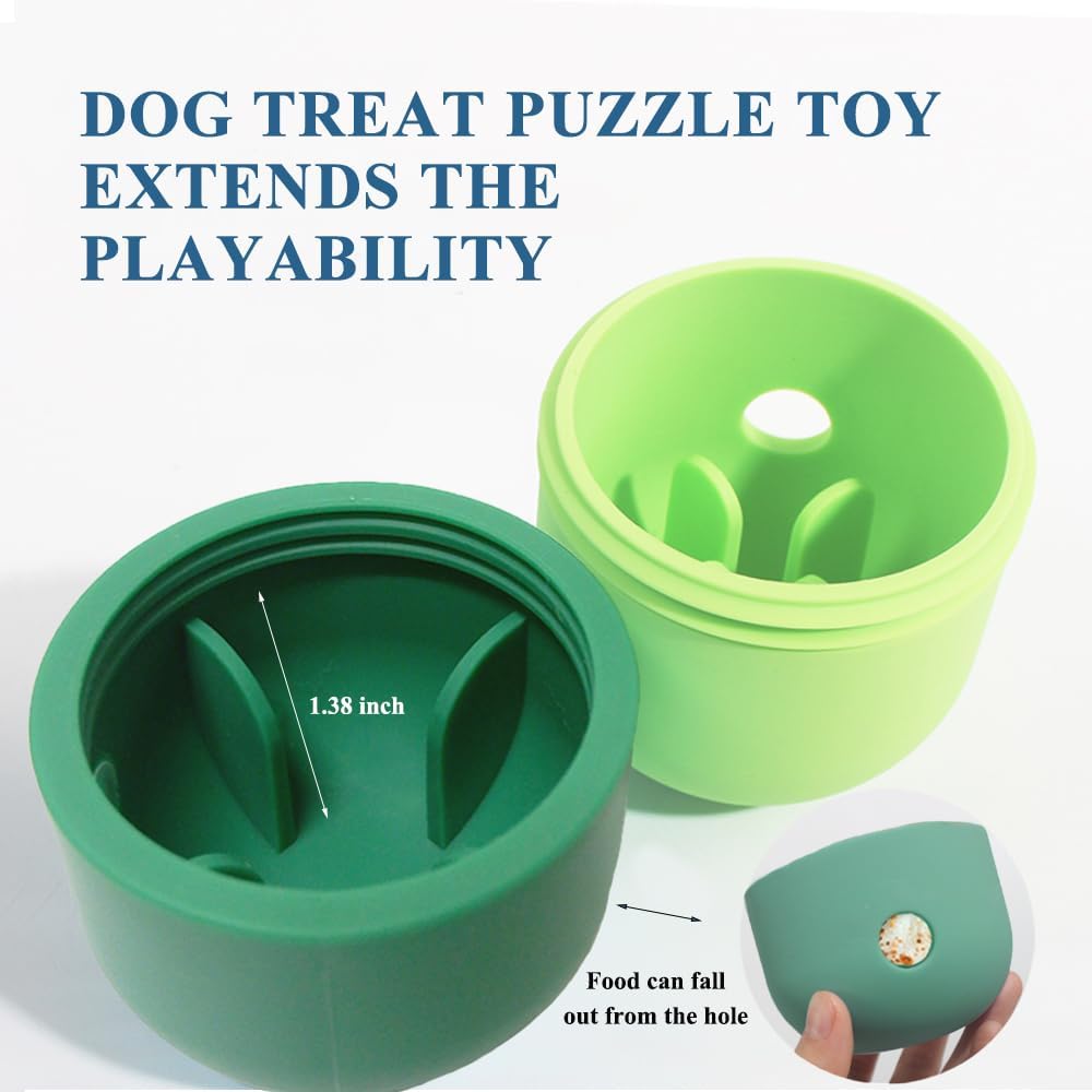 Interactive Treat Puzzle Ball for Fun, Enriching Play and Training