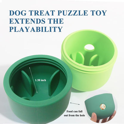 Interactive Treat Puzzle Ball for Fun, Enriching Play and Training
