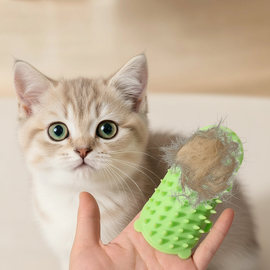 Brosse de toilettage automatique pour chats qui adorent se gratter