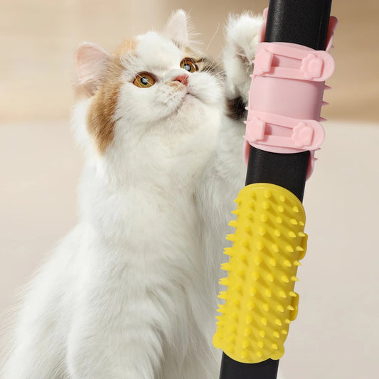 Brosse de toilettage automatique pour chats qui adorent se gratter