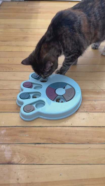 Bol interactif ralentisseur pour chats